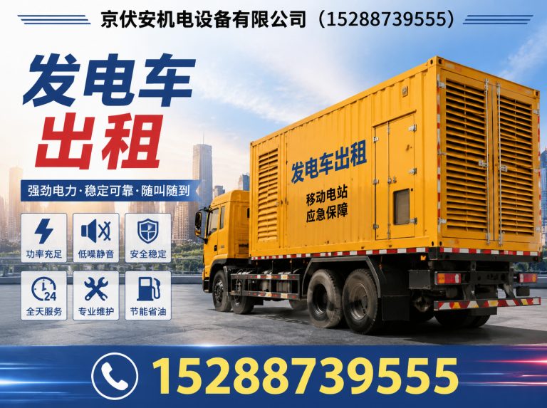襄阳发电机租赁展示图